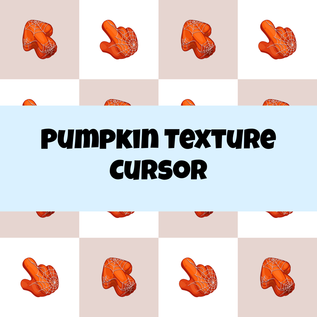 Preview Pumpkin Texture cursor custom cursor pack